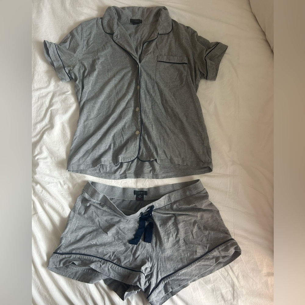 JCrew, size M women’s shorts/ shortsleeved Pj set